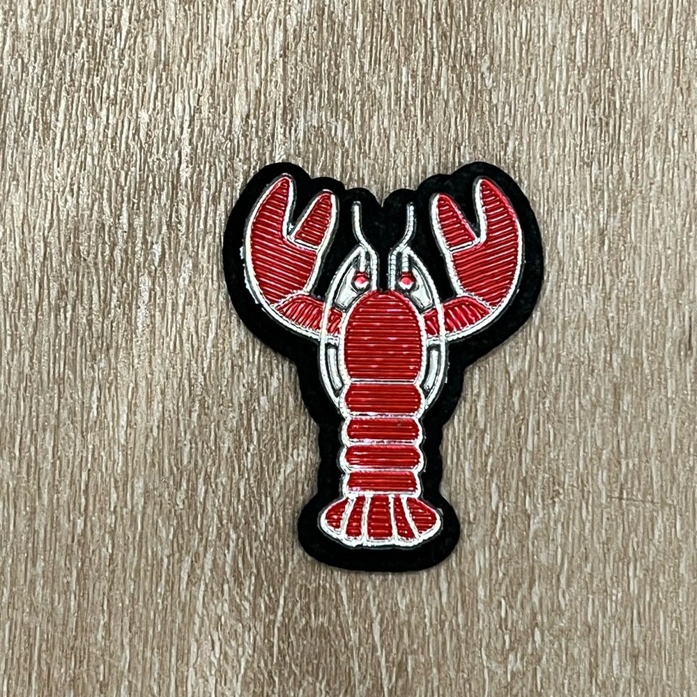 Lobster Iron On Patch